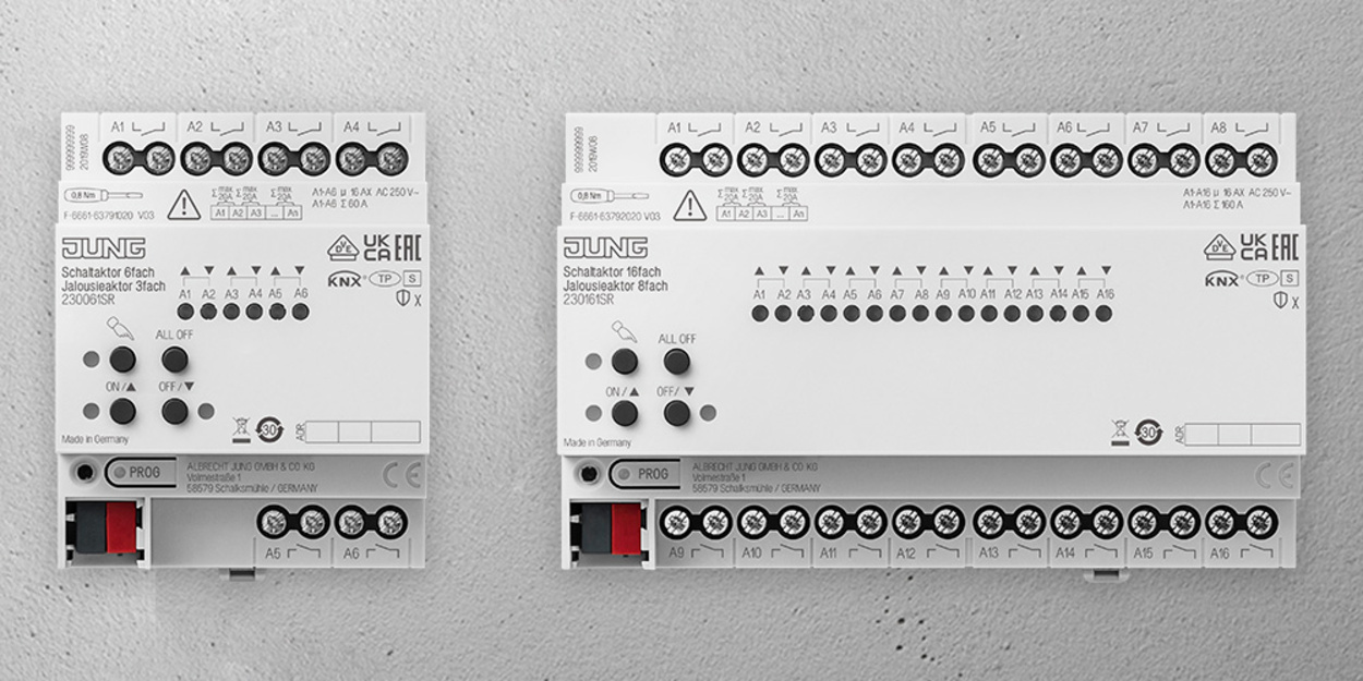 KNX Schalt- und Jalousieaktoren bei Elektro Frank GmbH in Mainleus