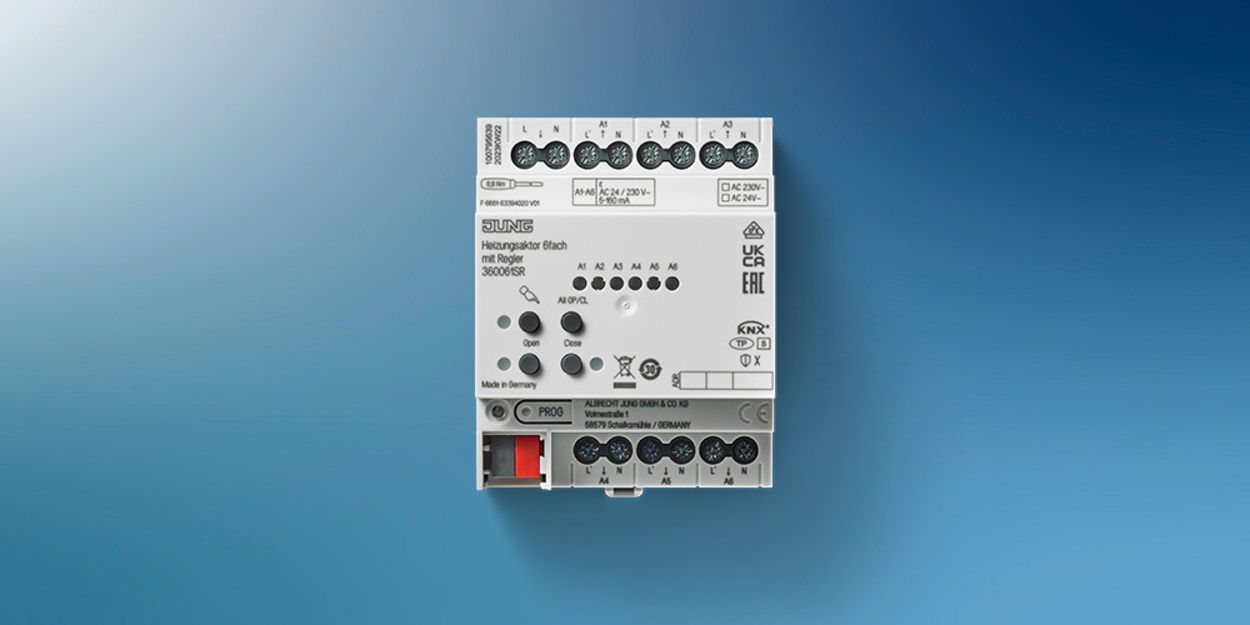 KNX Heizungsaktor 6-fach bei Elektro Frank GmbH in Mainleus