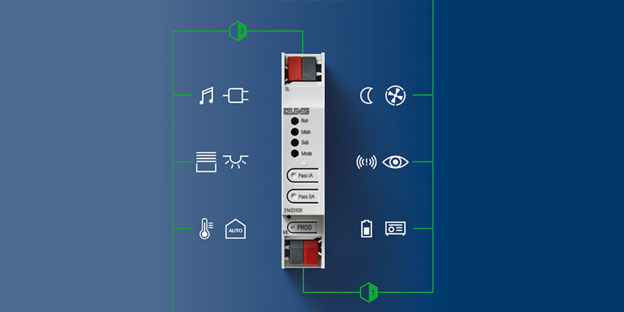 KNX Bereichs- und Linienkoppler bei Elektro Frank GmbH in Mainleus