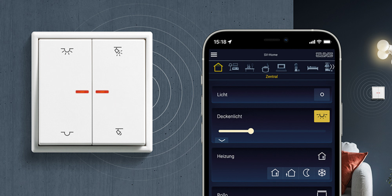 KNX RF Taster bei Elektro Frank GmbH in Mainleus