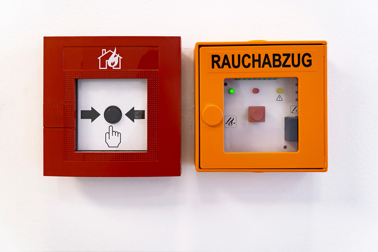 Rauchwärme­abzug bei Elektro Frank GmbH in Mainleus